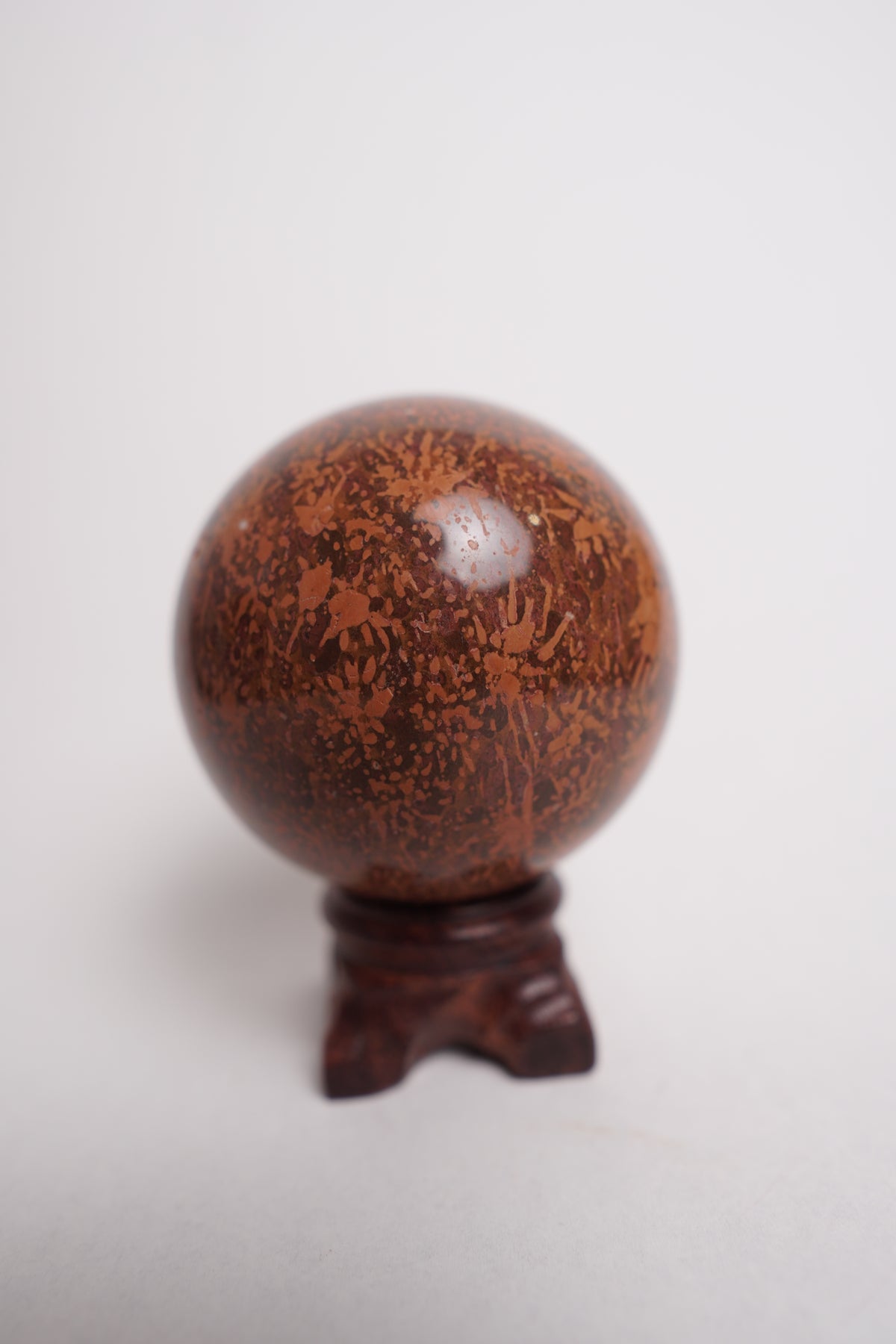 Coral Jade Sphere