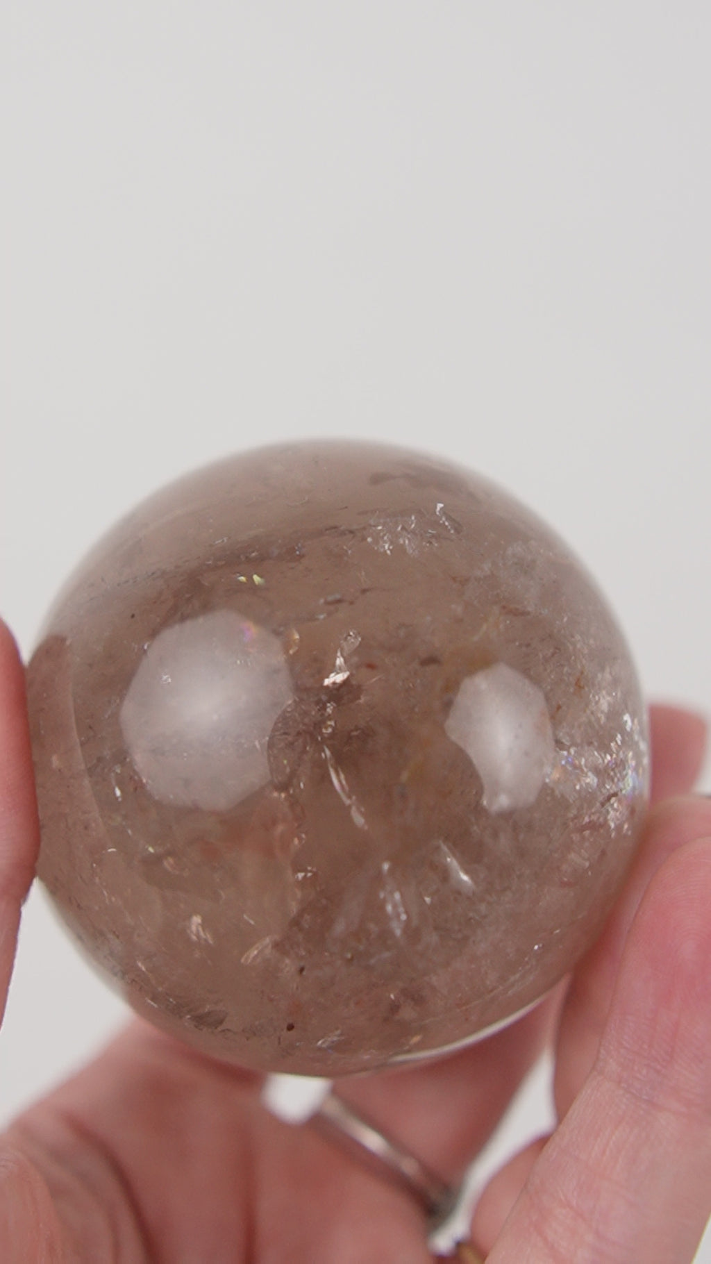 Smoky Sphere with Inclusions